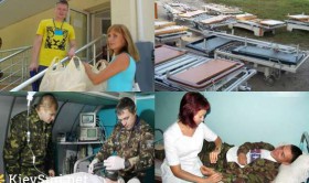 В Харьковский военный госпиталь привезли более 20-ти бойцов из зоны АТО