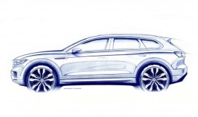Volkswagen представит новое поколение кроссовера Touareg 23 марта